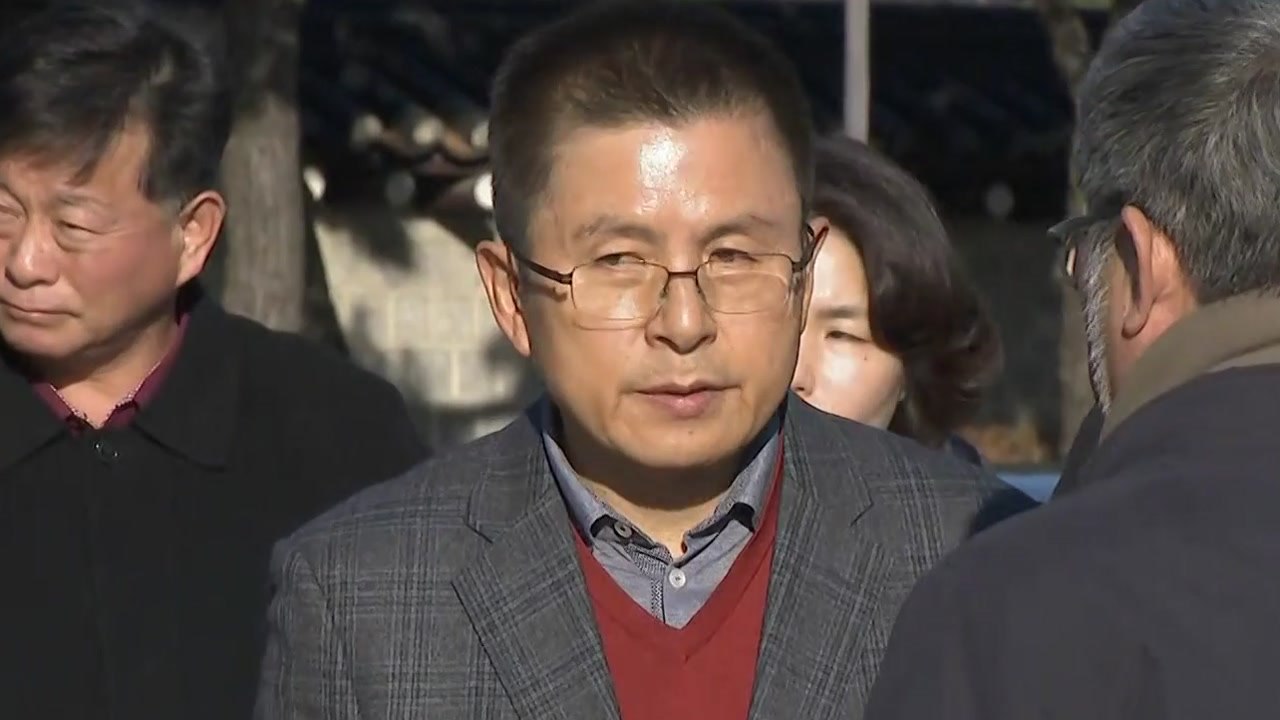 자유한국당 황교안 대표 무기한 단식 돌입 / YTN