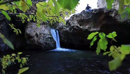 Günpınar Şelalesi'nde hazan güzelliği - MALATYA