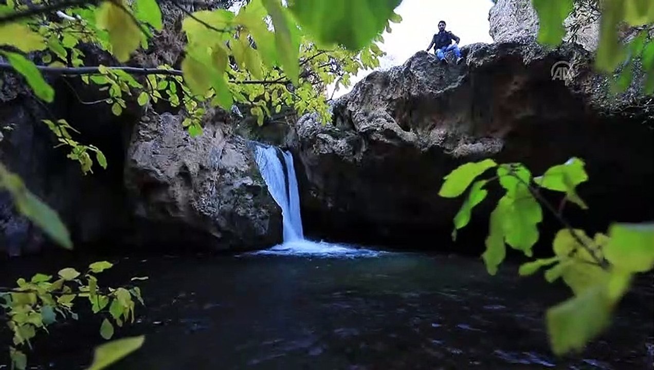 Günpınar Şelalesi'nde hazan güzelliği - MALATYA