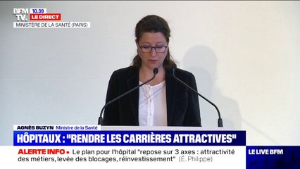 Édouard Philippe annonce une augmentation d'1,5 milliard d'euros du budget pour le secteur hospitalier pour les 3 prochaines années