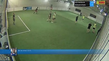 But de simon (12-7) - LES PIRATES 86 Vs ANCELIN CITEOS - 19/11/19 19:00 - LIGUE 2