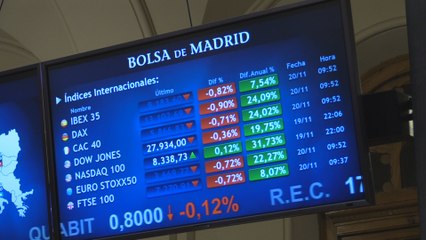 El Ibex 35 se deja los 9.200 puntos tras la apertura y alcanza recortes del 0,75 %
