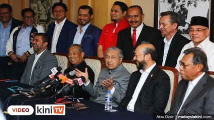 下载视频: LIVE : Sidang akhbar Mahathir Mohamad selepas mempengerusikan mesyuarat Majlis Tertinggi Parti Bersatu