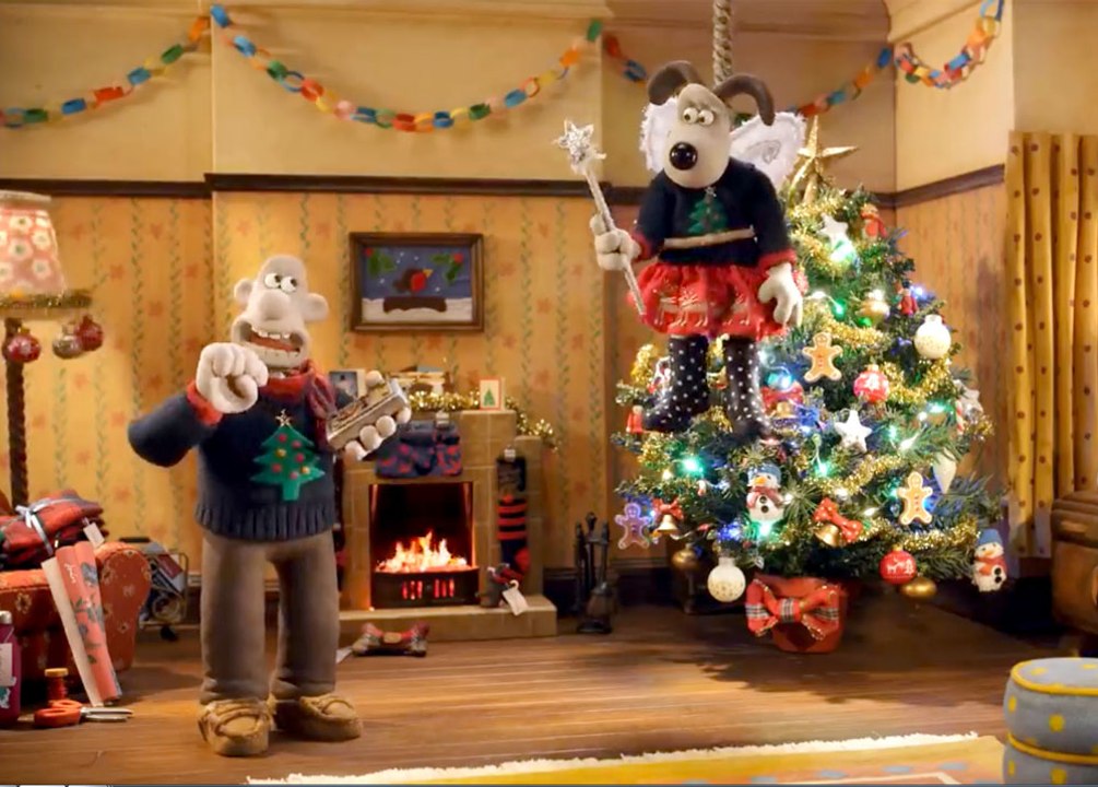 Joules and Wallace & Gromit Christmas Advert 2019. Christmas at the Click of a Button!
