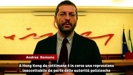 Andrea Romano - A Hong Kong è in corso una repressione inaccettabile (19.11.19)