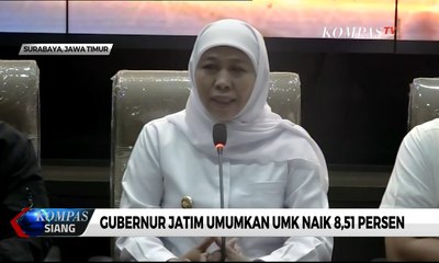 Ketok Palu! UMK Jatim Naik 8,51 Persen