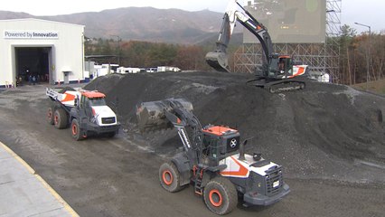 [기업] 두산인프라코어, 측량부터 기계 운용까지 자동화한 '컨셉트 엑스' 공개 / YTN