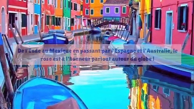 10 endroits roses et magnifiques à découvrir autour du monde !