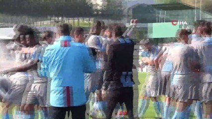 Trabzonspor'da neşeli antrenman