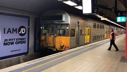 Sydney Trains - S54 departs Bondi Junction for ESR 40th Anniversary Shuttle