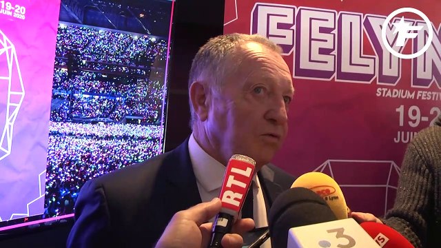Jean-Michel Aulas présente le Felyn Stadium Festival