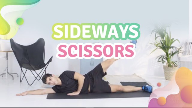 Sideways scissors - Step to Health