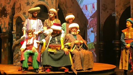 'Uçmak - Hezarfen Ahmed Çelebi' oyununun prömiyeri yapıldı - İSTANBUL