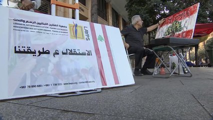 فعاليات فنية متنوعة ترافق الحراك الشعبي في لبنان