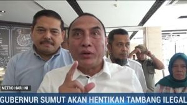 Gubernur Sumut akan Tutup Tambang Emas Ilegal