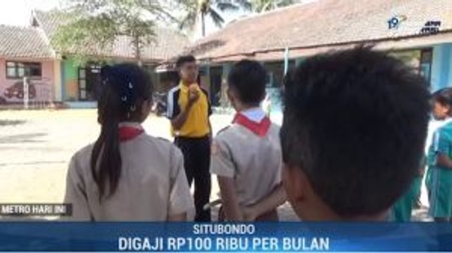 Kisah Guru Honorer di Situbondo Digaji Rp100 Ribu per Bulan