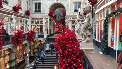 Illuminations de Noël passage Pommeraye