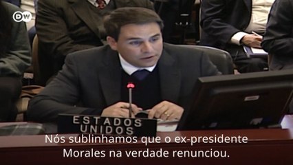 Países da OEA divergem sobre existência de golpe na Bolívia