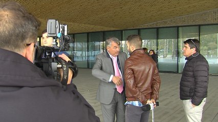 Defensa de 'La Manada' en la Ciudad de la Justicia de Córdoba