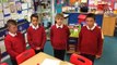 Farmilo Primary School pupils perform Mansfield poem.