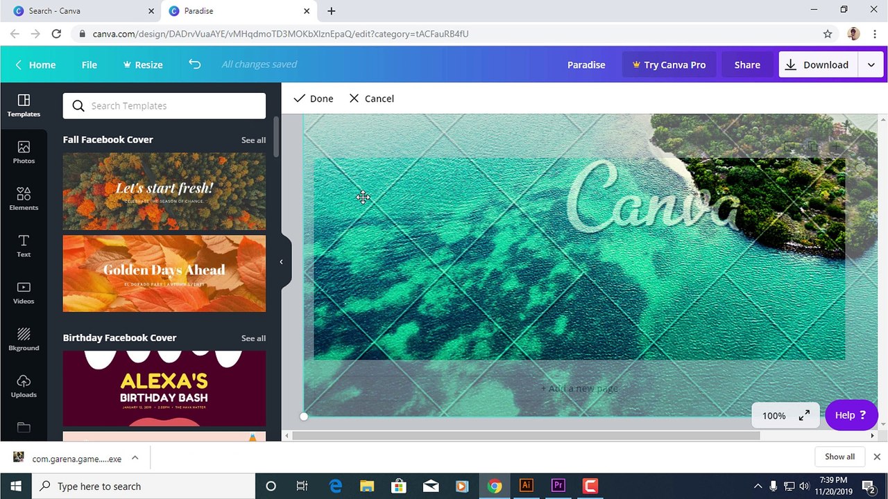 Facebook Page এর জন্য Cover Photo ডিজাইন করুন