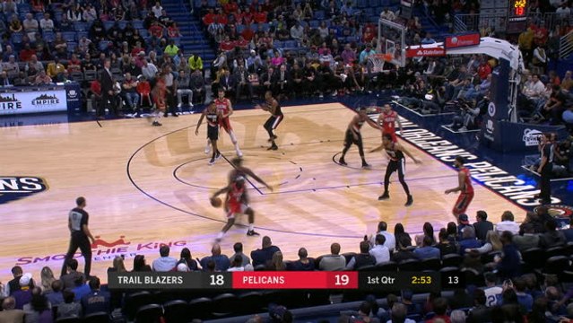 Jrue Holiday throws down huge slam in Pelicans win