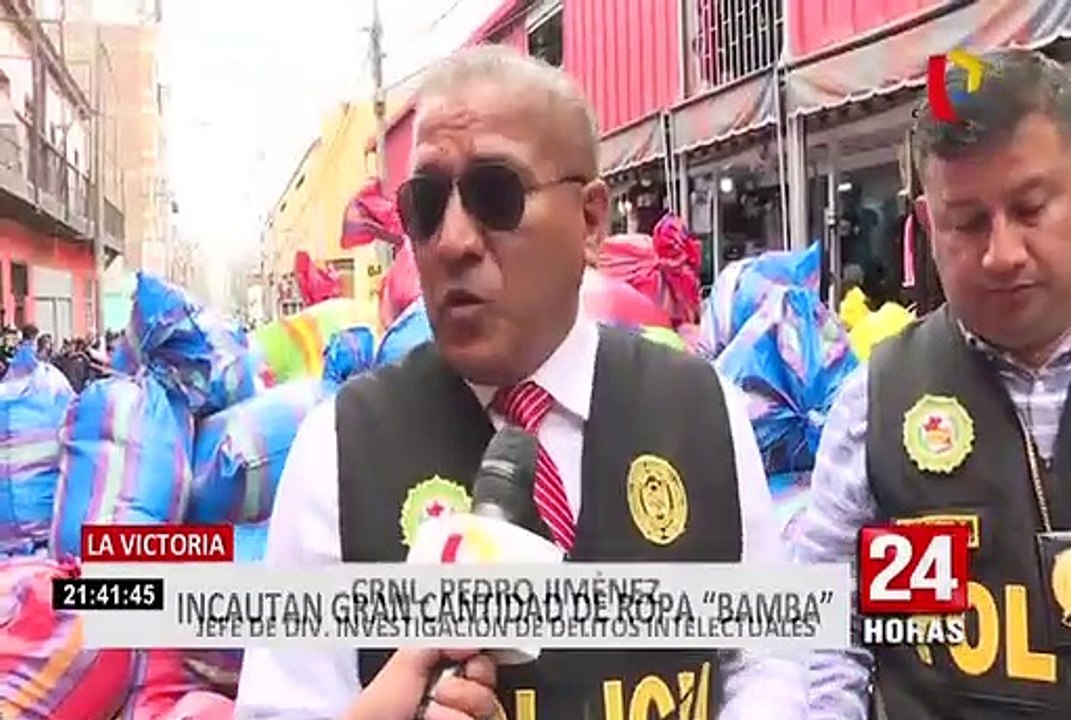 La Victoria: 500 sacos de ropa fueron decomisados en megaoperativo contra prendas “bamba”