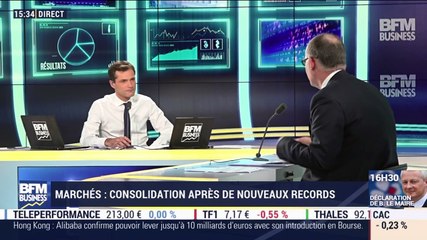 Arnaud Faller (CPR AM) : Consolidation des marchés après de nouveaux records - 20/11