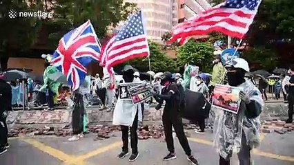 This is what it's like to be on the frontlines of the Hong Kong protests