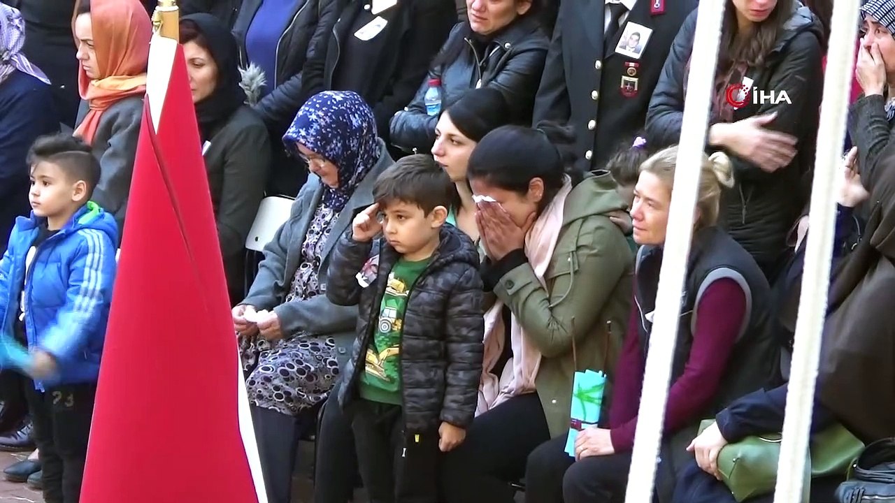 Şehit astsubay törenle memleketine uğurlandı