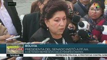 Bolivia: legisladores del MAS intentan salidas constitucionales