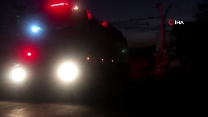 Yalova'da korkutan gemi yangını