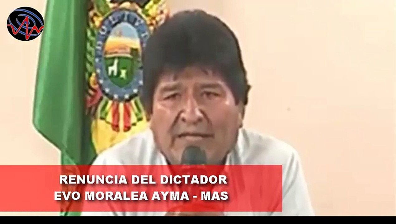RENUNCIA DEL DICTADRO EVO