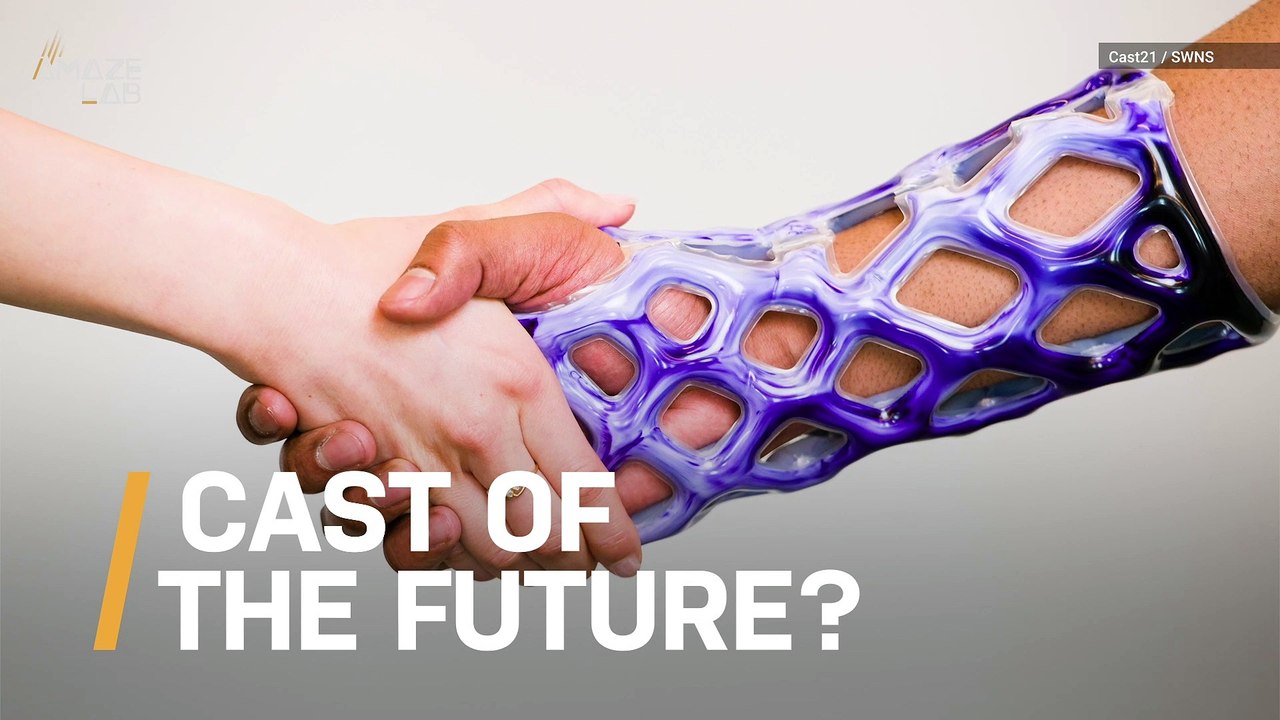 Innovative New Arm Cast is Waterproof, Lightweight and Breathable