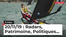 Radars, patrimoine, politique ... Cinq infos bretonnes du 19 novembre