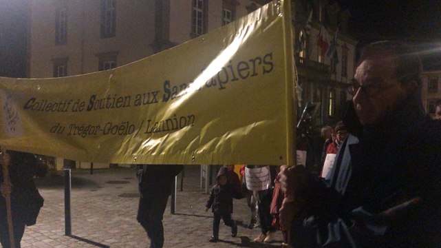 Lannion. Une centaine de personnes pour le droit des enfants