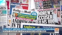 Suite à son interview calamiteuse à la télévision britannique sur l'affaire Epstein, le prince Andrew 