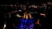 Galata Kulesi, Dünya Çocuk Günü'nde maviye büründü