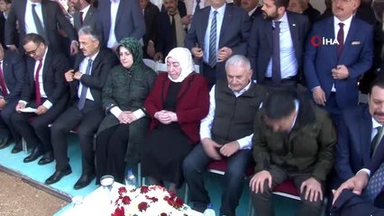 Bakan Pakdemirli ve Binali Yıldırım 850 bin fidanın dikildiği törende buluştu