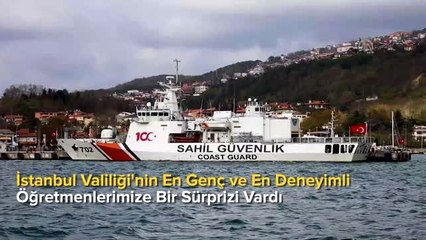 İstanbul Valiliği İstanbul'da yaşayan "en deneyimli" ve "en genç" öğretmenleri Güven Gemisi'nde...