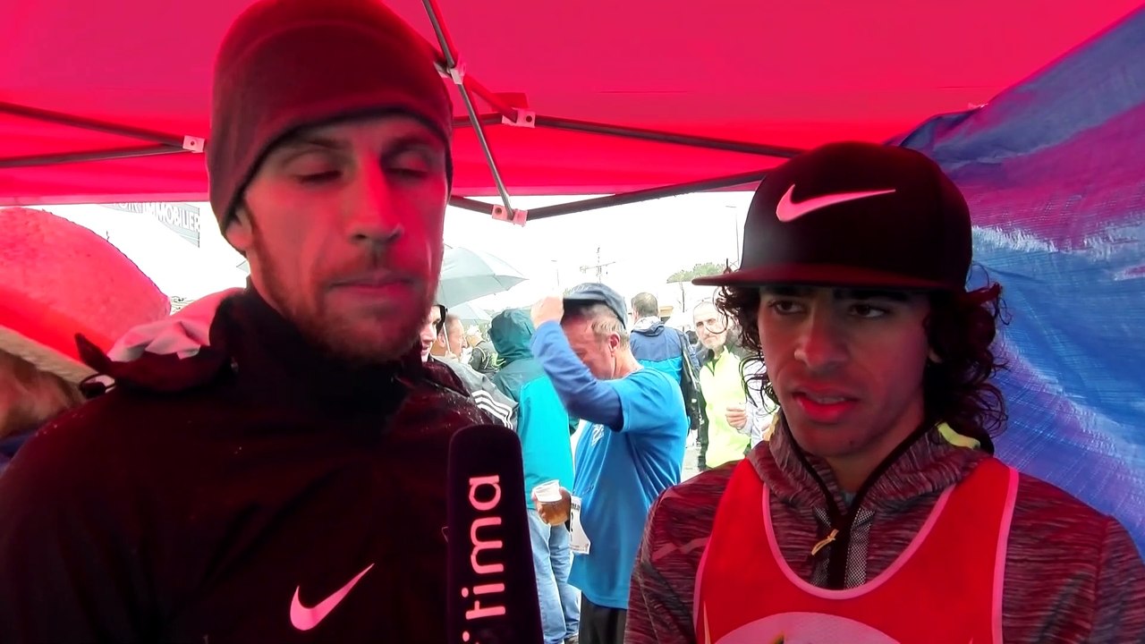 Les deux premiers vainqueurs Hommes : Bastien Greco et Yanis Bouabache