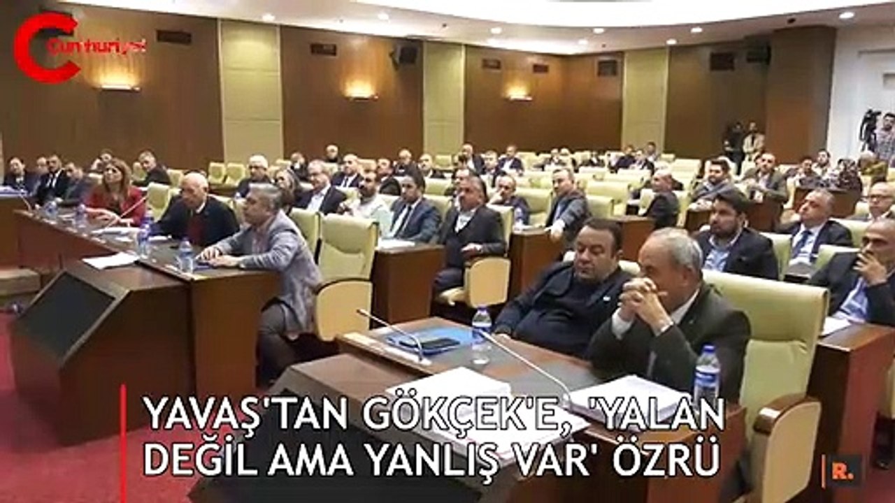 Yavaş'tan Gökçek'e, 'Yalan değil ama yanlış var' özrü