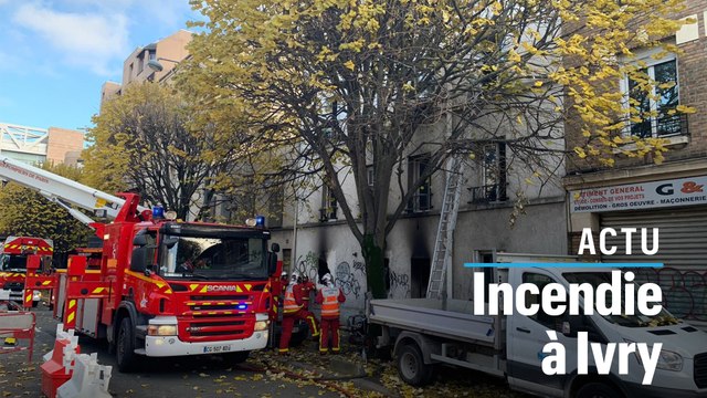 Deux morts dans l'incendie d'un squat à Ivry-sur-Seine