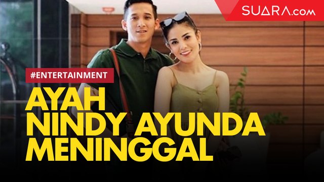 Nindy Ayunda Menangis Jelaskan ke Pelayat Ayahnya Meninggal
