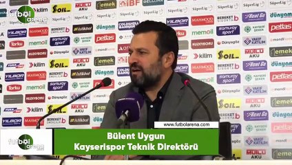 Bülent Uygun: "Bu şerefli formayı hak edenler giyecek"