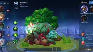 Mobile Legends Hero Belerick Gameplay