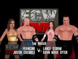 ECW Barely Legal Mod Matches Justin Credible & Francine vs Lance Storm & Dawn Marie