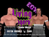 ECW Barely Legal Mod Matches Justin Credible vs Sabu