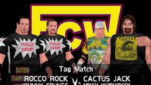 ECW Barely Legal Mod Matches The Public Enemy vs Cactus Jack & Mikey Whipwreck