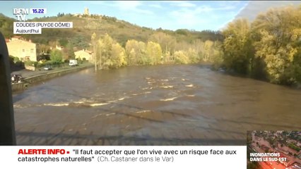 Intempéries: le Puy-de-Dôme en vigilance orange, plusieurs routes départementales fermées